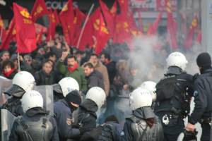 Jan. 13 protest against missile deployment clashed with police in Ankara